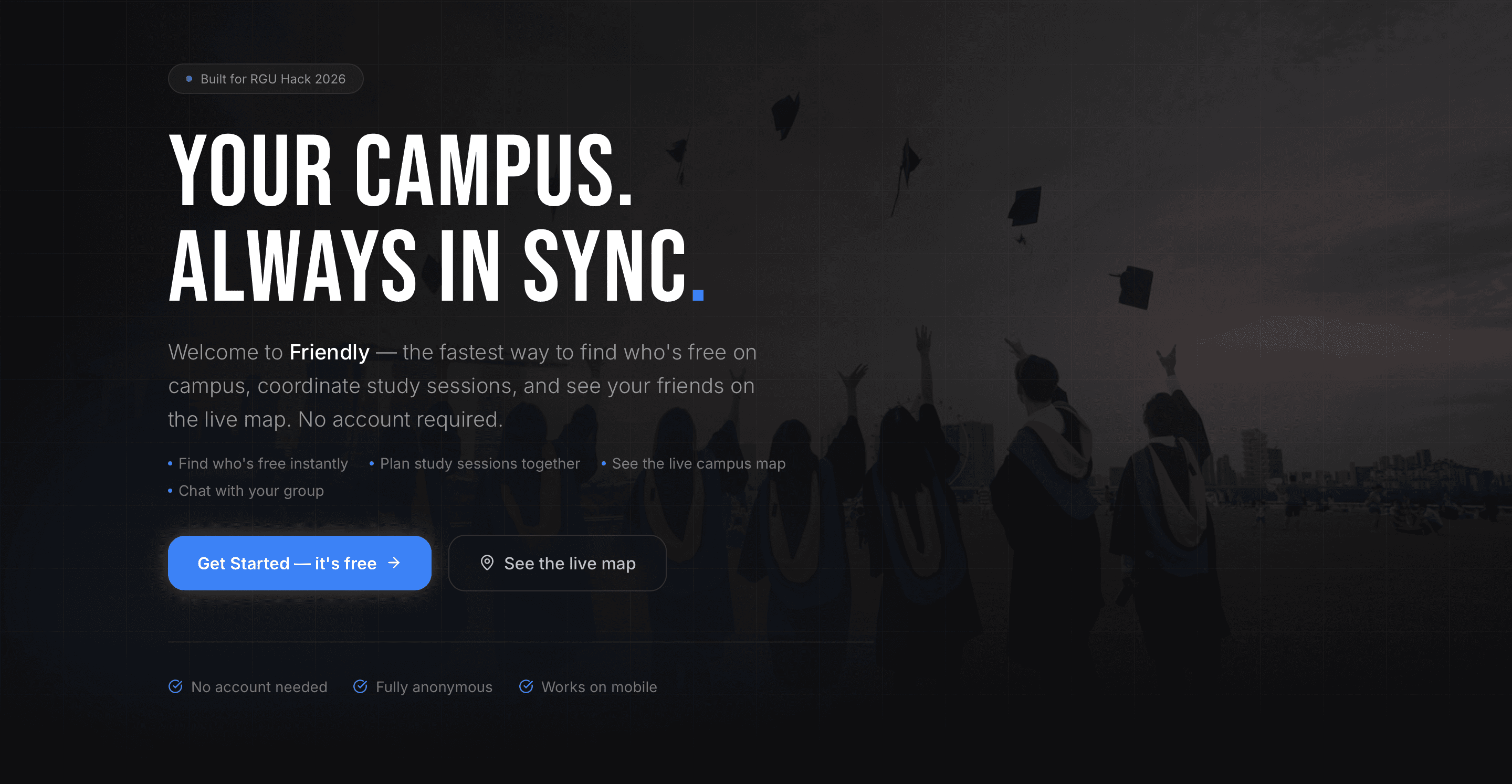 Friendly — Smart Social Coordination Platform